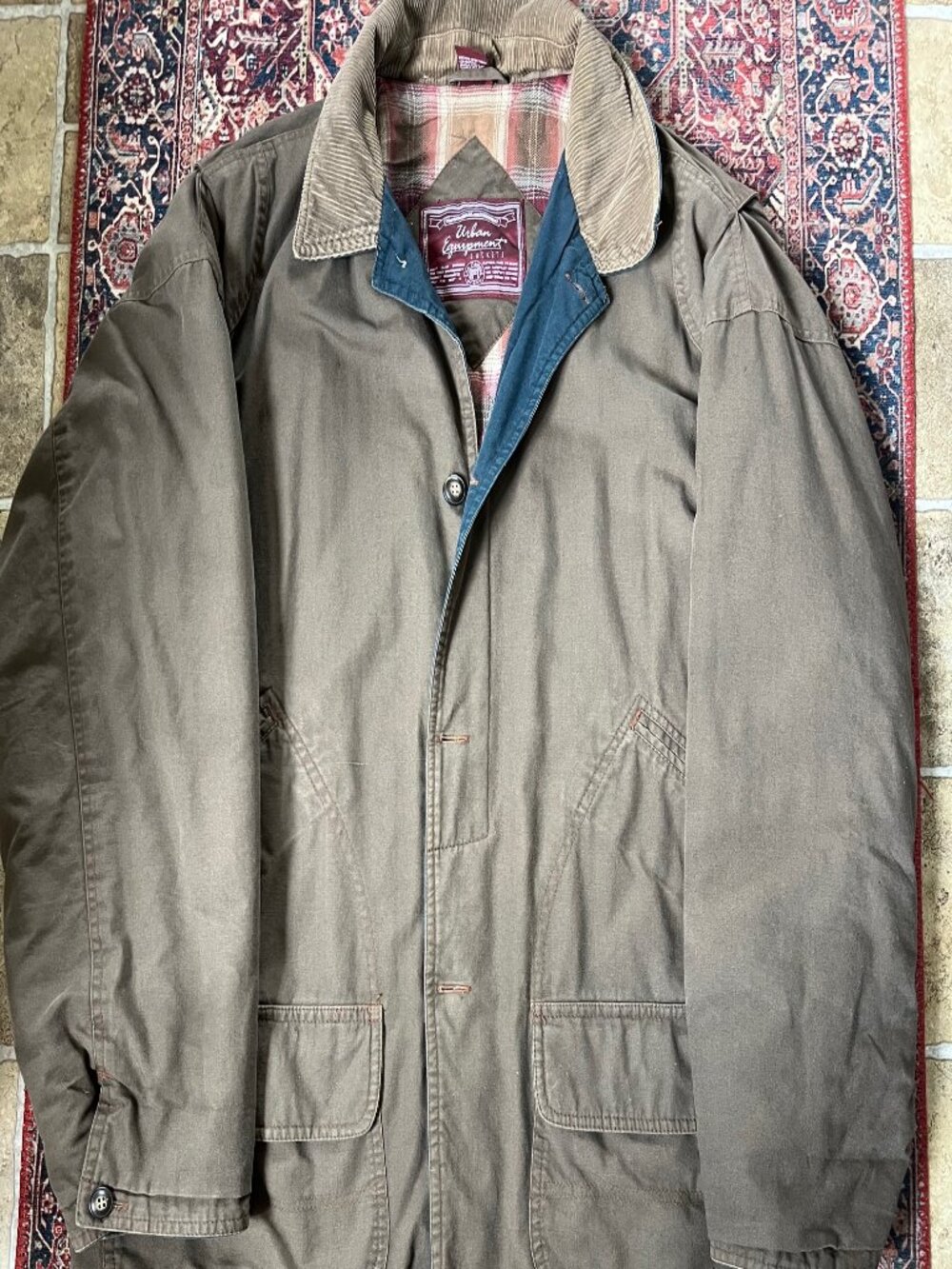 RARE Vintage 90s Urban Equipment canvas field jacket - Men's XL